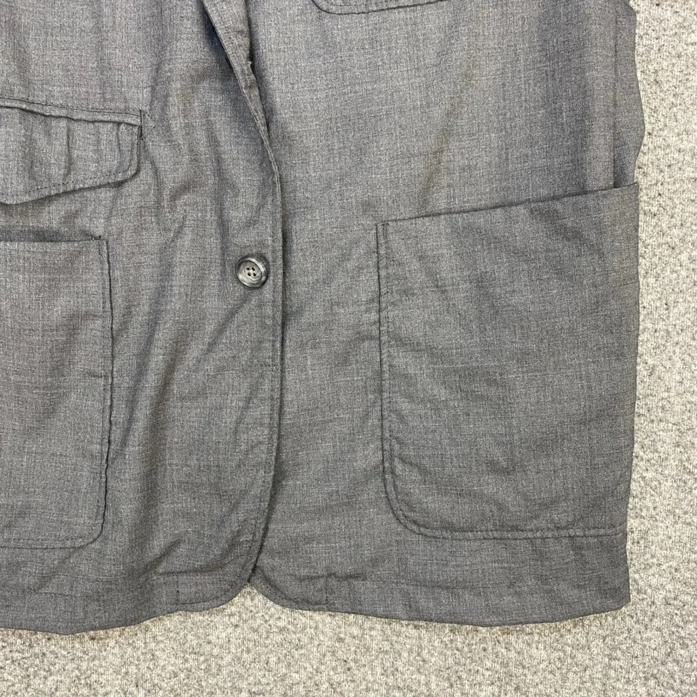 Engineered Garments Andover Blazer Mens L Gray Wool USA Workwear Sport Jacket